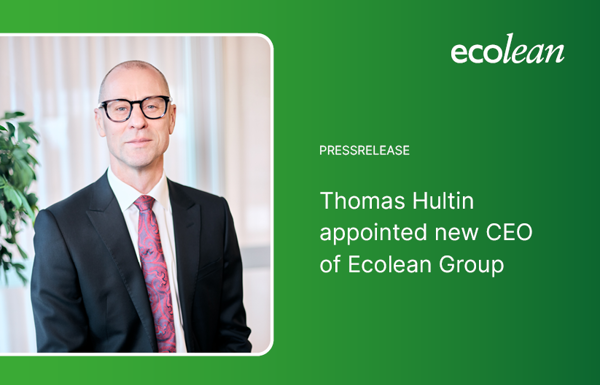 Ecolean announces appointment of new CEO